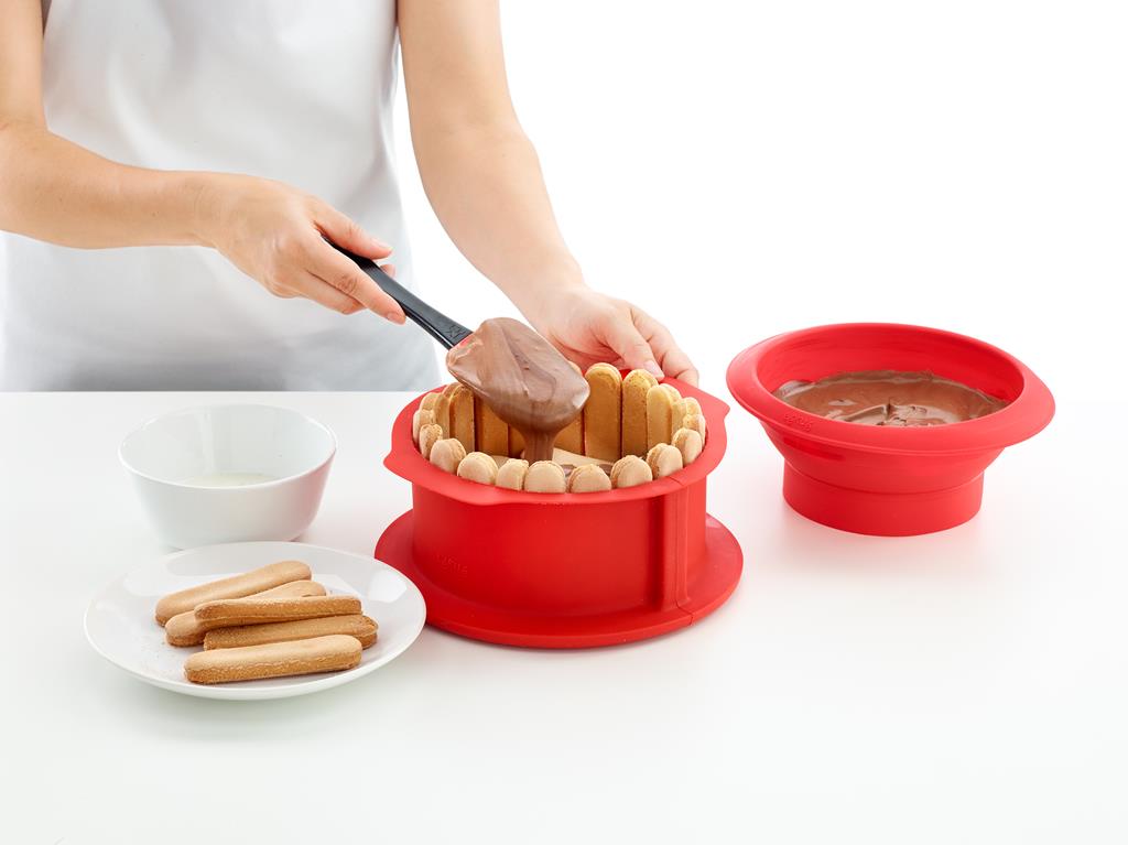 Lékué Springform Pan Charlotte | 18cm | Ceramie Base - Image 4