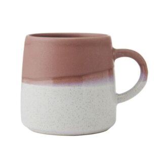 Mikasa Reactive Glazed Stoneware Mug | 400ml | Pink