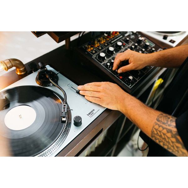 Lenco LS-3809ME - Direct Drive Turntable | USB Recording | Metallic Blue - Image 9