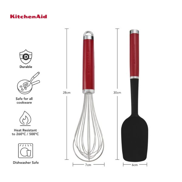 KitchenAid Baking Set | 2pcs | Empire Red - Image 3