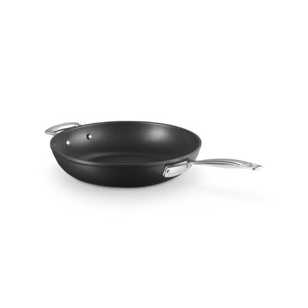 Le Creuset Toughened Non-Stick Deep Frying Pan | Helper Handle | 30cm | 3.6L - Image 4