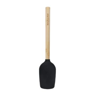 KitchenAid Heat Resistant Bamboo Spoon Spatula with Silicone Head