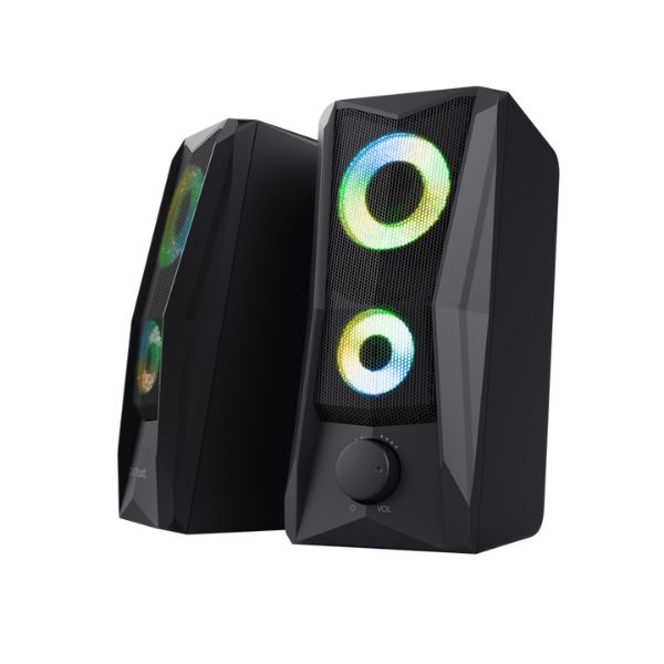 Trust GXT 606 Javv Speaker Set | 2.0 | RGB Lighting | Black - Image 3