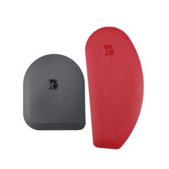 KitchenAid Pot Scraper & Silicone Bowl Scraper Set | 2pcs | Empire Red