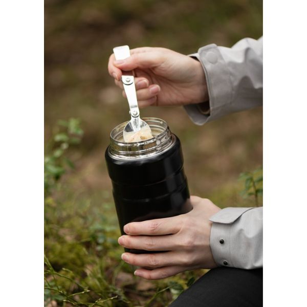 Maku Kitchen Life Food Thermos | Stainless Steel | Black | 0,75 L - Image 6