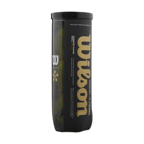 Wilson Premier Padel Speed Ball Yellow | 24 Tubes | 72 pcs. - Image 2