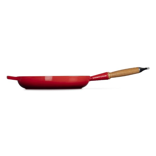 Le Creuset Cast Iron Frying Pan | Wooden Handle | 28cm | 2.6L - Image 12